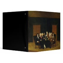 The Plenipotentiaries at the Congress of Baden 3 Ring Binder