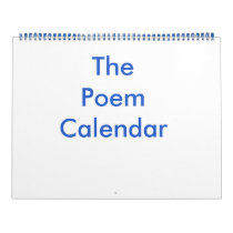 The Poem Calendar by benbenu The Poem Calendar