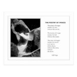 THE POETRY OF IMAGES POST CARD
