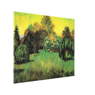 The Poet's Garden by Vincent van Gogh. Gallery Wrap Canvas