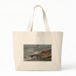 The Pointe de La Hève at Low Tide (1865) bags