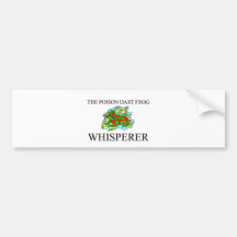 The Poison Dart Frog Whisperer Bumper Sticker