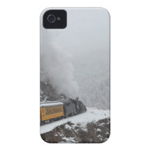 The Polar Express Rounds the Bend iPhone 4 Case