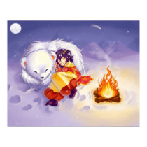 The Polar Sleep Poster Print posters by pandapad_ap The Polar Sleep Poster Print posters