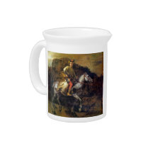 The Polish Rider by Rembrandt Harmenszoon van Rijn Pitcher