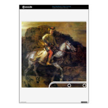 The Polish Rider by Rembrandt Harmenszoon van Rijn PS3 Slim Decals