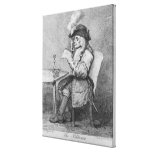 The Politician, etched by John Keyse Sherwin Gallery Wrap Canvas