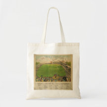 The Polo Grounds Baseball Stadium in 1887 Canvas Bag