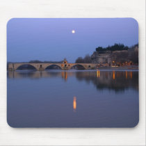 The Pont St. Benezet bridge in Avignon on the Mouse Pad
