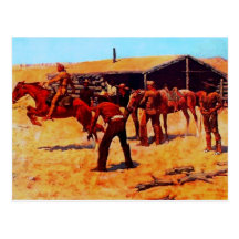 The Pony Express Post Card