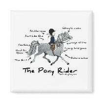 The Pony Rider magnets