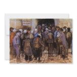 The poor and money by Vincent van Gogh Personalized Announcement