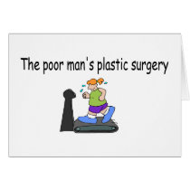 The Poor Mans Plastic Surgery cards by TeeZazzle The Poor Mans Plastic Surgery cards