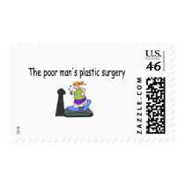 The Poor Mans Plastic Surgery postage