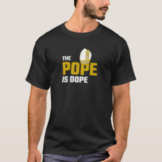 pope smokes dope t shirt