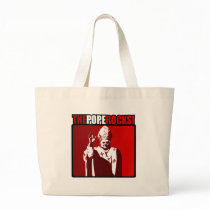 The Pope Rocks! Canvas Bag