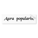The popular breeze. bumper sticker