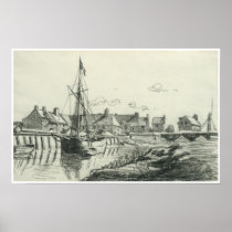 The Port at Touques, c. 1864 Print