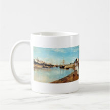 The port of Lorient by Berthe Morisot Mug