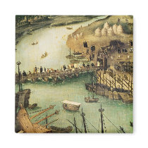 The Port of Seville, c.1590 Refrigerator Magnet
