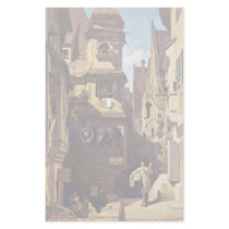 The Postman In Rosenthal By Spitzweg Carl Stationery Design