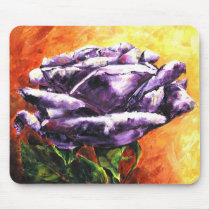 The Power of A Dream (Purple Rose) Mousepad by jaisjewels The Power of A Dream (Purple Rose) Mousepad