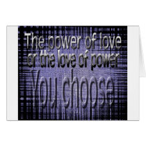 The Power of Love cards by leopardskin The Power of Love cards