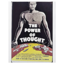 The Power Of Thought flyers by ww2posters The Power Of Thought flyers