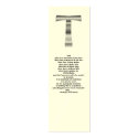 The Prayer of St. Francis - Bookmark business cards