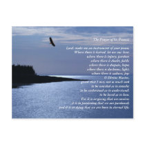 The Prayer of St. Francis postcards by Beautiful_Prayers The Prayer of St. Francis postcards