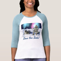 "THE PRAYER ~ Save Our Seals!" Tops & Tees t-shirts