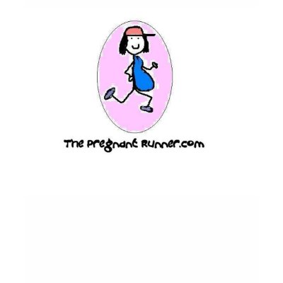 The Pregnant Runner Tanktop by therunningcoach