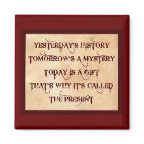 The Present Fridge Magnets