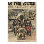 The Presentation of The Medal of Combatants Greeting Card