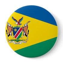the President the Republic Namibia, Namibia Pinback Button