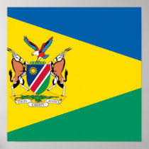 the President the Republic Namibia, Namibia Posters