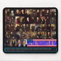 The Presidents mousepads by Designalot The Presidents mousepads