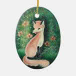 The Pretty Little Fox Christmas Ornament