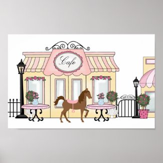 The Pretty Pony Samantha Horse Poster 14"x9"