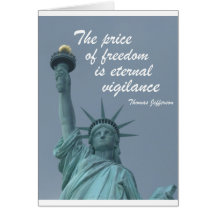 The price of freedom... cards