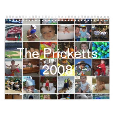 The Pricketts 2008 Wall Calendar by mimsterri1
