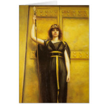 The Priestess Fine Art Greeting Card