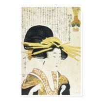 The Prim Type, Utamaro, 1800 posters