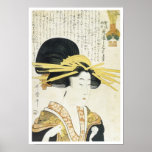 The Prim Type, Utamaro, 1800 posters