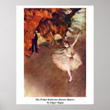 The Prima Ballerina (Rosita Mauri) By Edgar Degas Posters