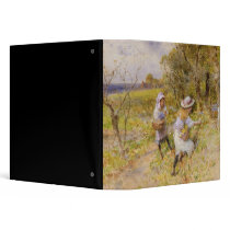 The Primrose Gatherers Vinyl Binders