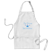 the prince has arrived. aprons