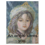 The prince of the angel., An angel saves you. Letterhead