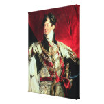 The Prince Regent, later George IV 2 Stretched Canvas Prints