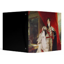 The Prince Regent, later George IV 3 Ring Binder
